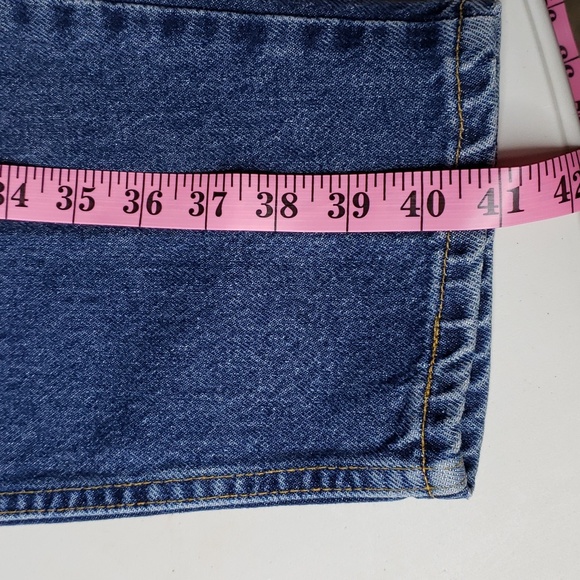 Vintage 90's Levi's Womens 552 Tapered Fit Boyfriend Cotton Jeans Size 16 Short - Picture 16 of 16